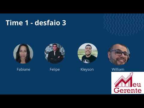 Meu Gerente - Time 1 - Vídeo Pitch - Open Banking Hackathon